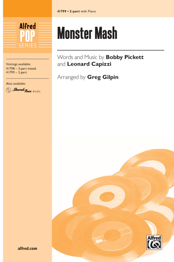 Monster Mash Sheet Music Preview