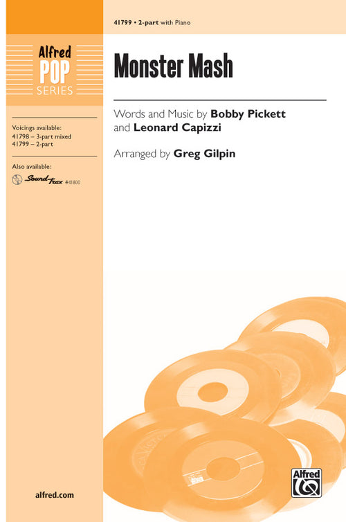 Monster Mash Sheet Music Preview