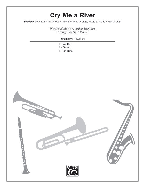 Cry Me a River: Bass Sheet Music Preview