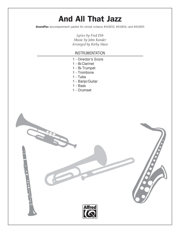And All That Jazz: Score Sheet Music Preview