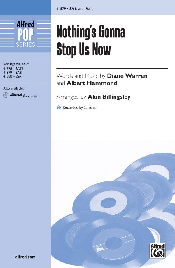 Nothing's Gonna Stop Us Now Sheet Music Preview