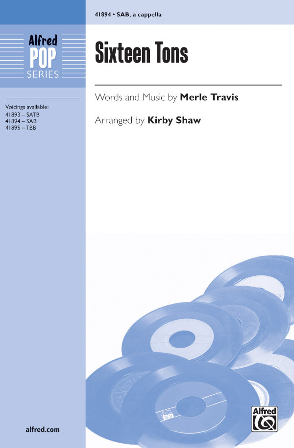 Sixteen Tons Sheet Music Preview