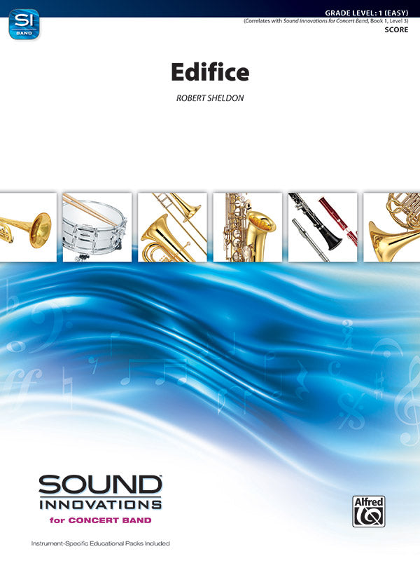 Edifice: 1st Trombone Sheet Music Preview