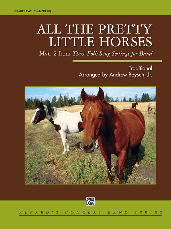 All the Pretty Little Horses: 2nd B-flat Trumpet Sheet Music Preview