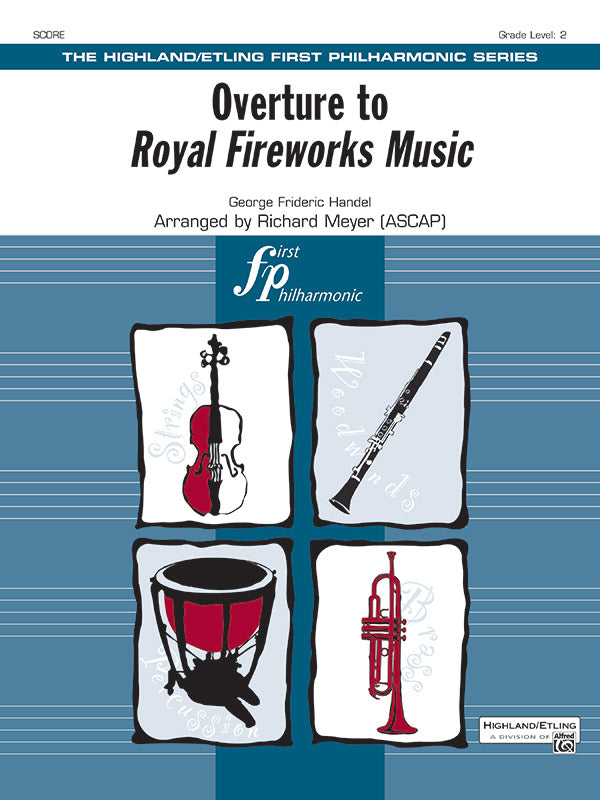 Overture to Royal Fireworks Music: 3rd Violin (Viola [TC]) Sheet Music Preview