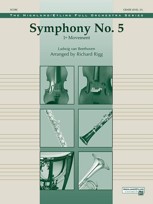 Symphony No. 5: Viola Sheet Music Preview