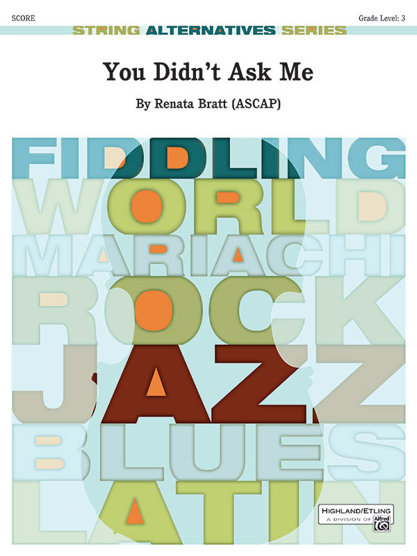 You Didn't Ask Me Cover Image