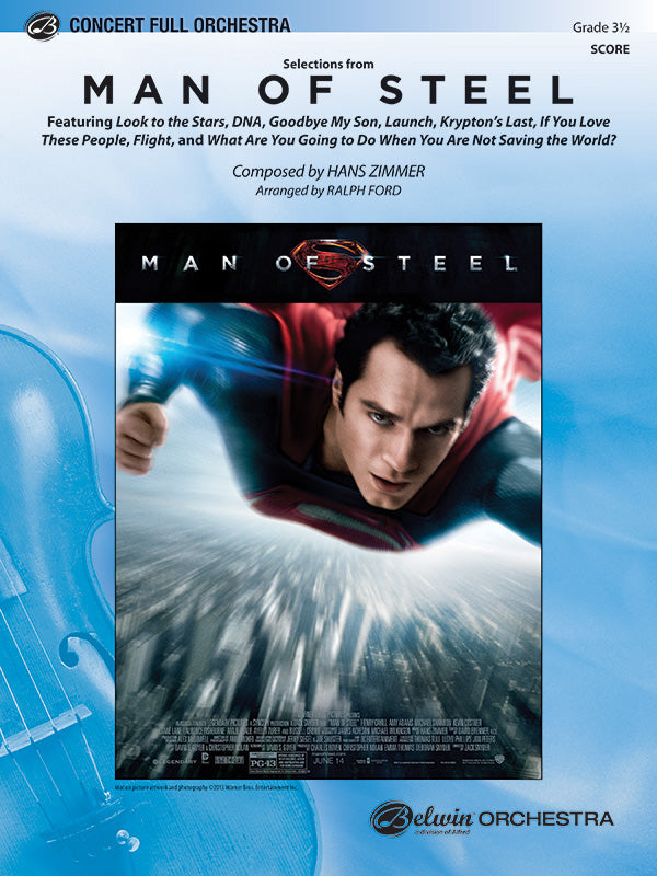 Man of Steel, Selections from Sheet Music Preview