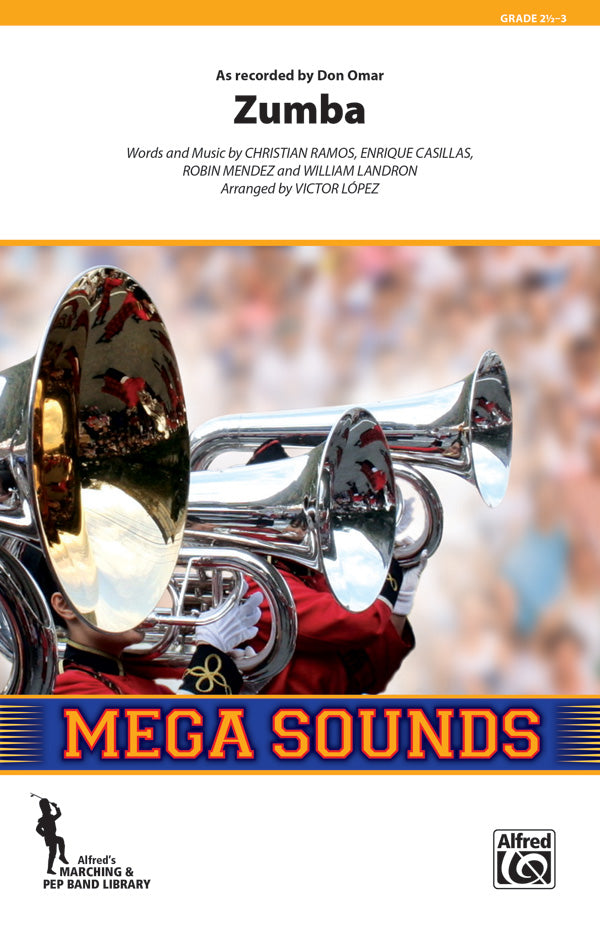 Zumba: 1st B-flat Trumpet Sheet Music Preview