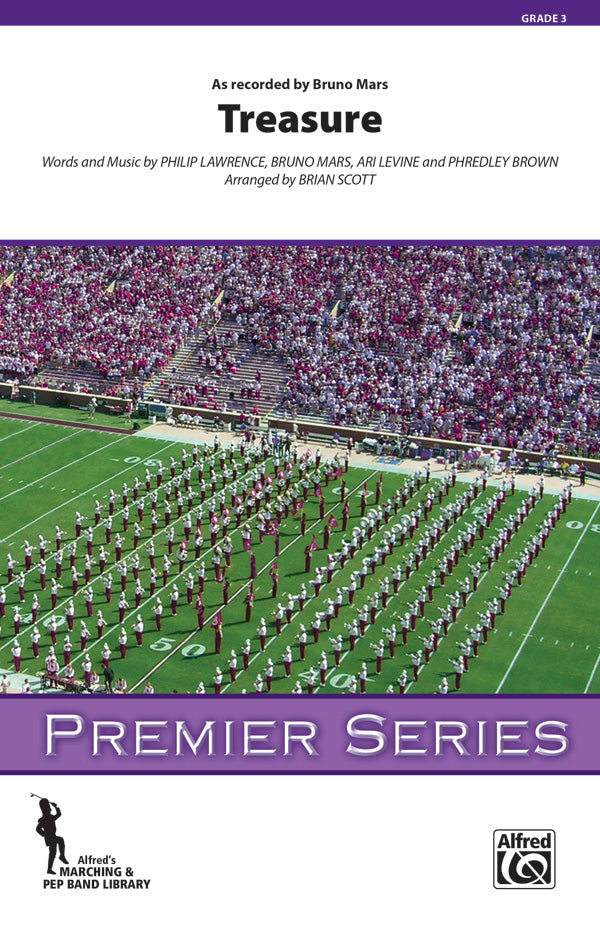 Treasure: 2nd B-flat Trumpet Sheet Music Preview