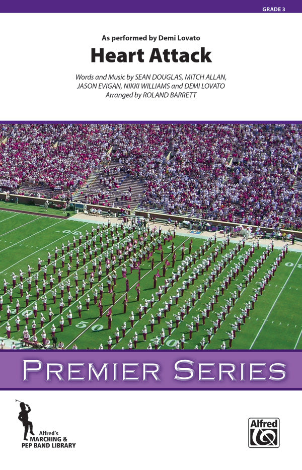 Heart Attack: Auxiliary Percussion Sheet Music Preview