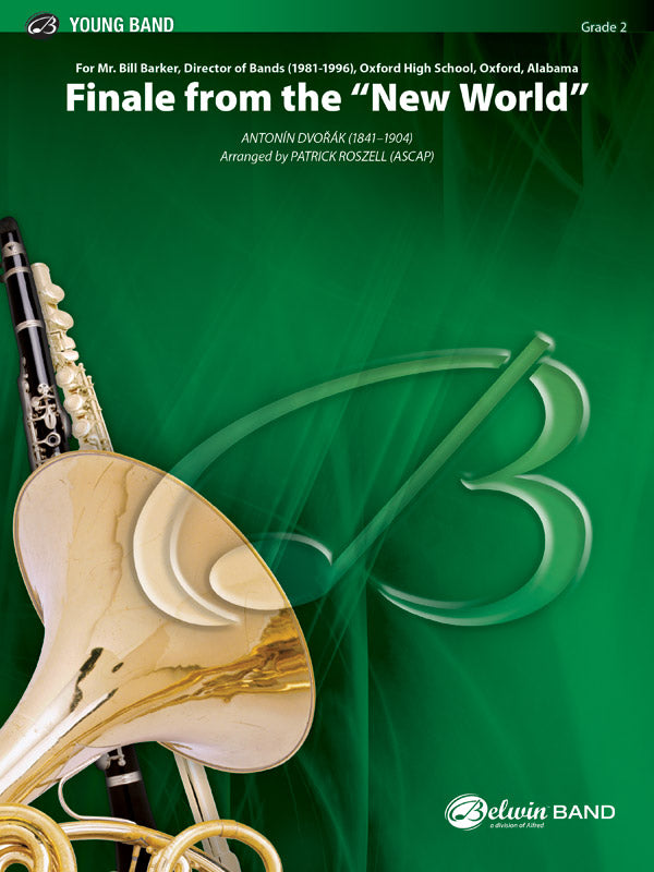 "The New World," Finale from: 2nd B-flat Clarinet Sheet Music Preview