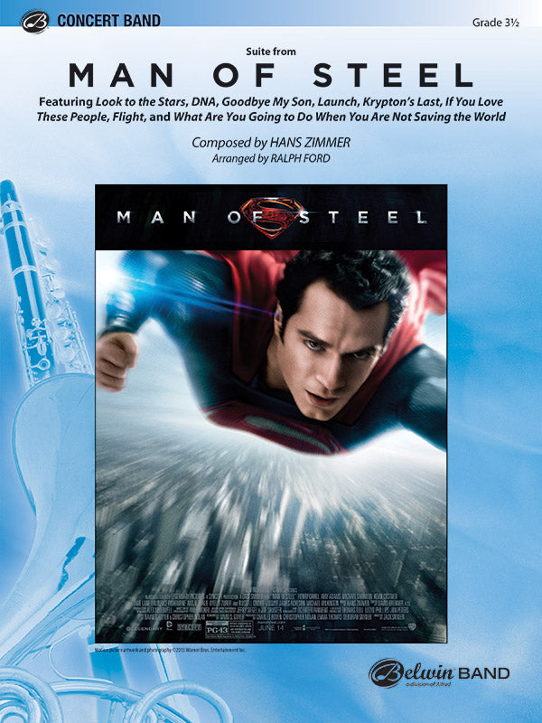 Man of Steel, Suite from: Oboe Sheet Music Preview
