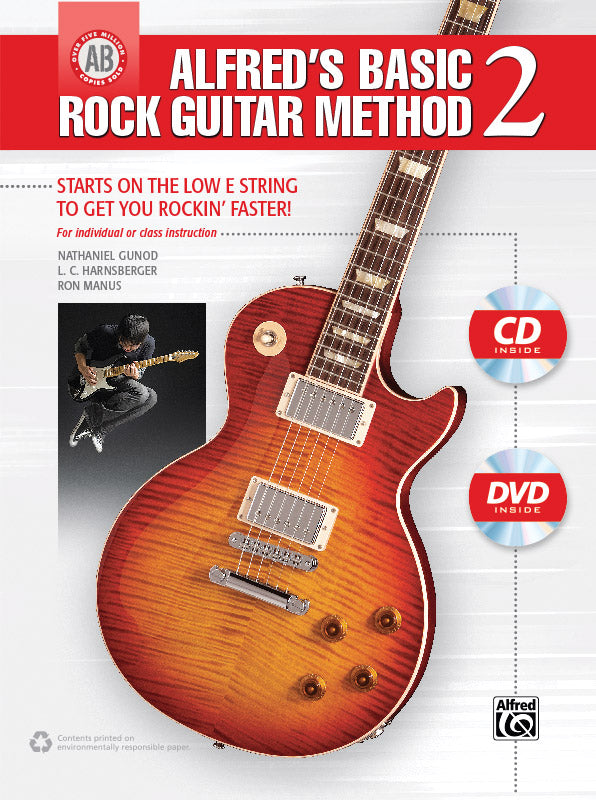 Alfred's Basic Rock Guitar Method 2 Cover Image