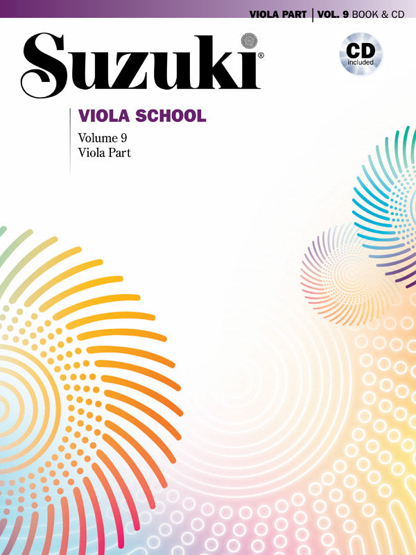 Suzuki Viola School, Volume 9 Cover Image