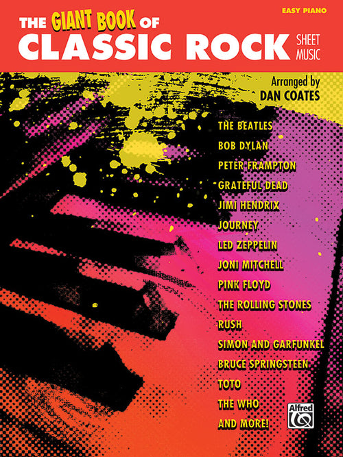 The Giant Book of Classic Rock Sheet Music Cover Image