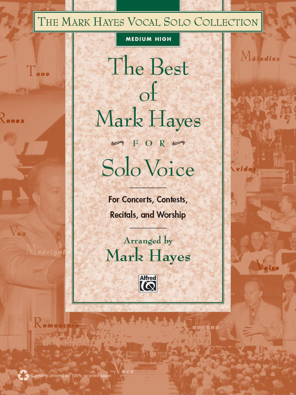 The Best of Mark Hayes for Solo Voice Cover Image
