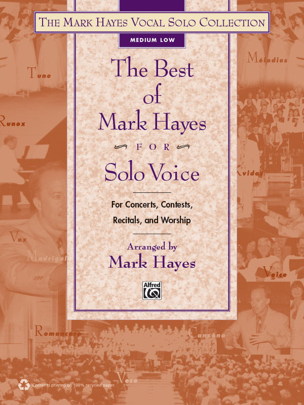 The Best of Mark Hayes for Solo Voice Cover Image