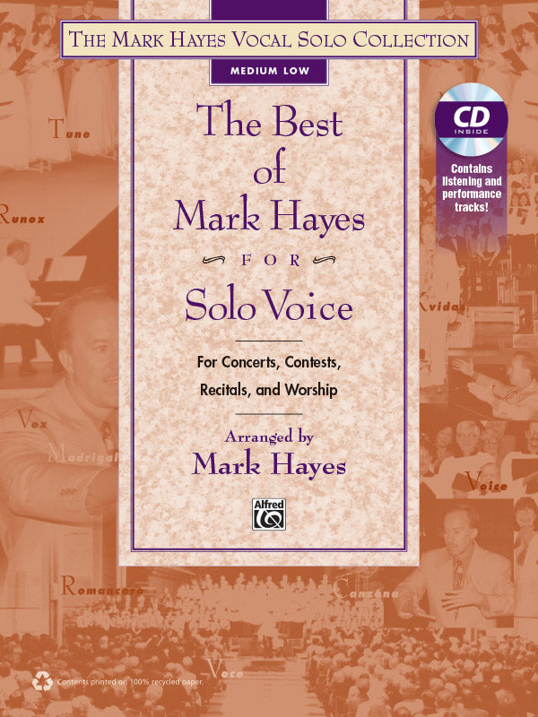 The Best of Mark Hayes for Solo Voice Cover Image