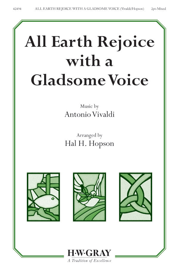 All Earth Rejoice with a Gladsome Voice Cover Image