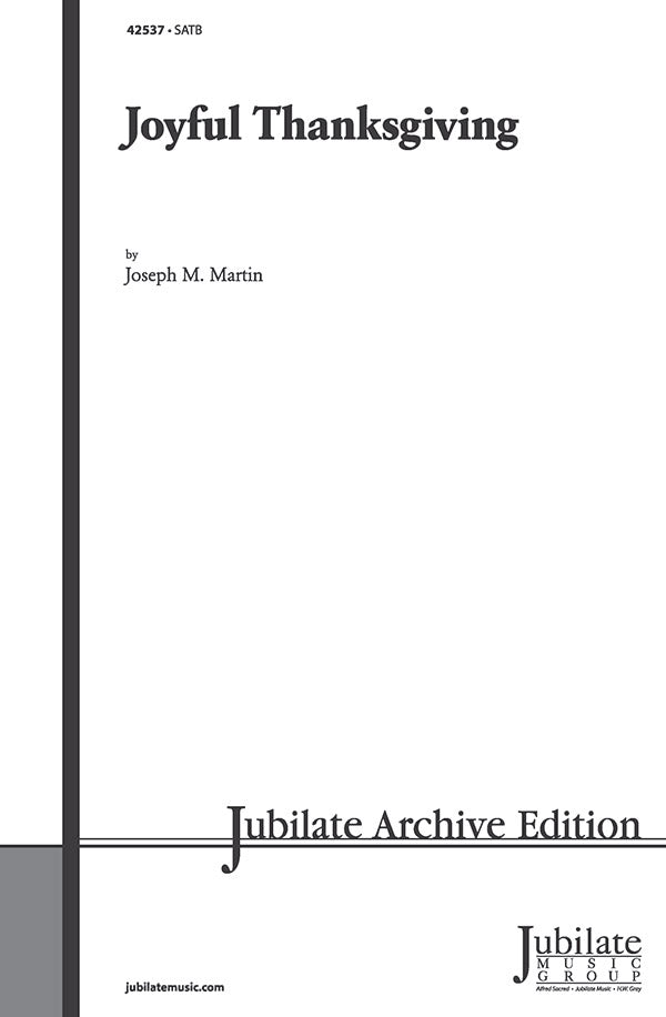 Joyful Thanksgiving Cover Image