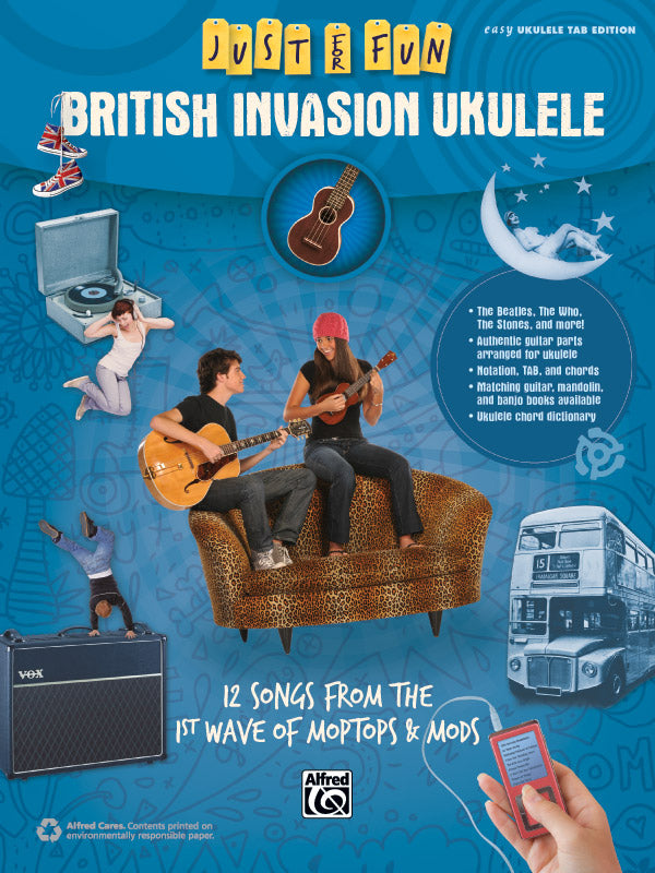 Just for Fun: British Invasion Ukulele Cover Image