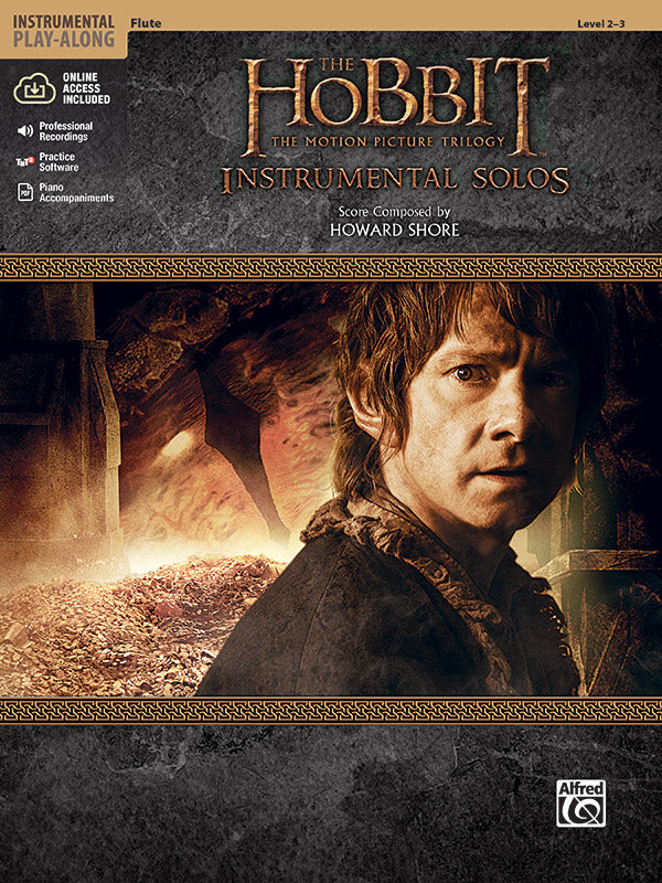 The Hobbit: The Motion Picture Trilogy Instrumental Solos Cover Image