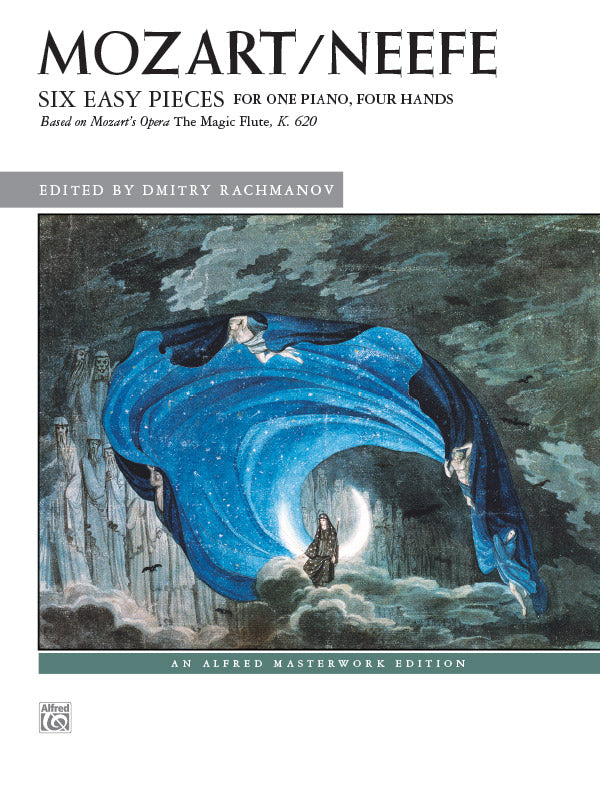 Mozart/Neefe: Six Easy Pieces for One Piano, Four Hands: Based on Mozart's Opera The Magic Flute, K. 620 Sheet Music Preview