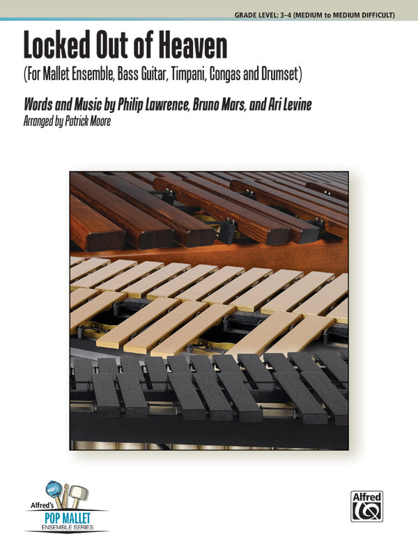 Locked Out of Heaven: 1st Percussion Sheet Music Preview