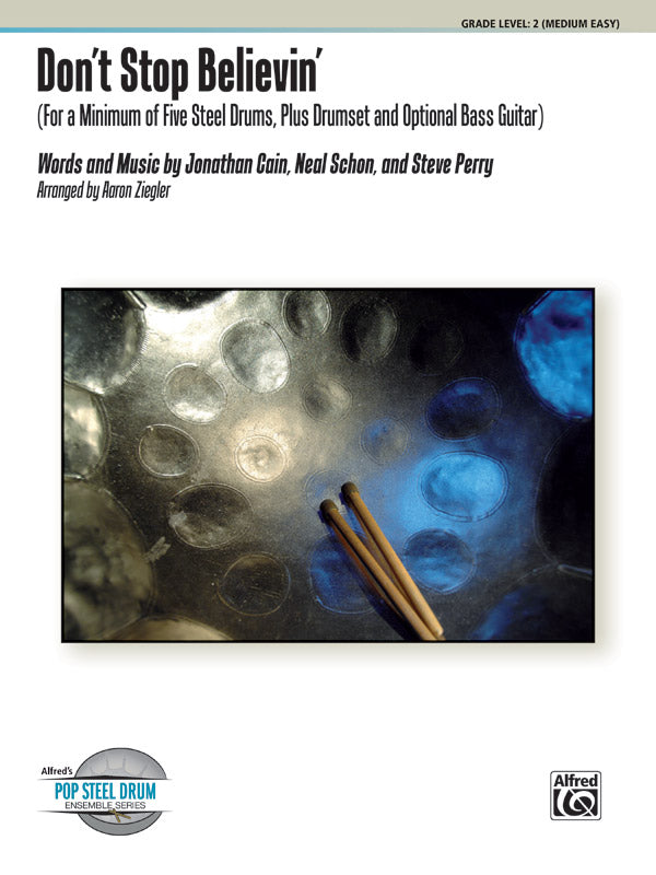 Don't Stop Believin': 3rd Percussion Sheet Music Preview