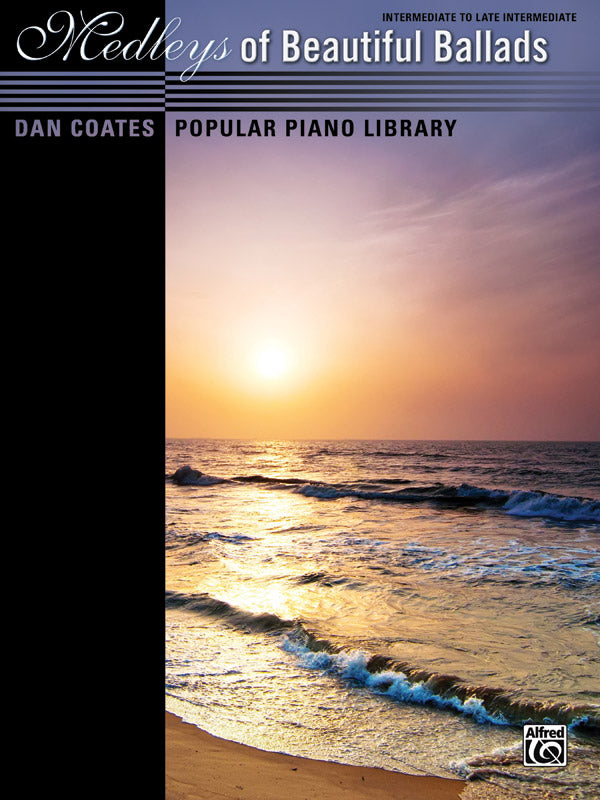 Dan Coates Popular Piano Library: Medleys of Beautiful Ballads Cover Image