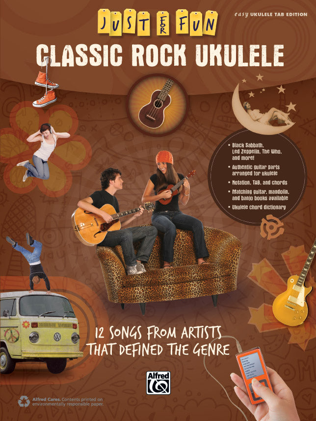 Just for Fun: Classic Rock Ukulele Cover Image