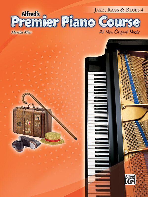 Premier Piano Course, Jazz, Rags & Blues 4 Sheet Music Preview