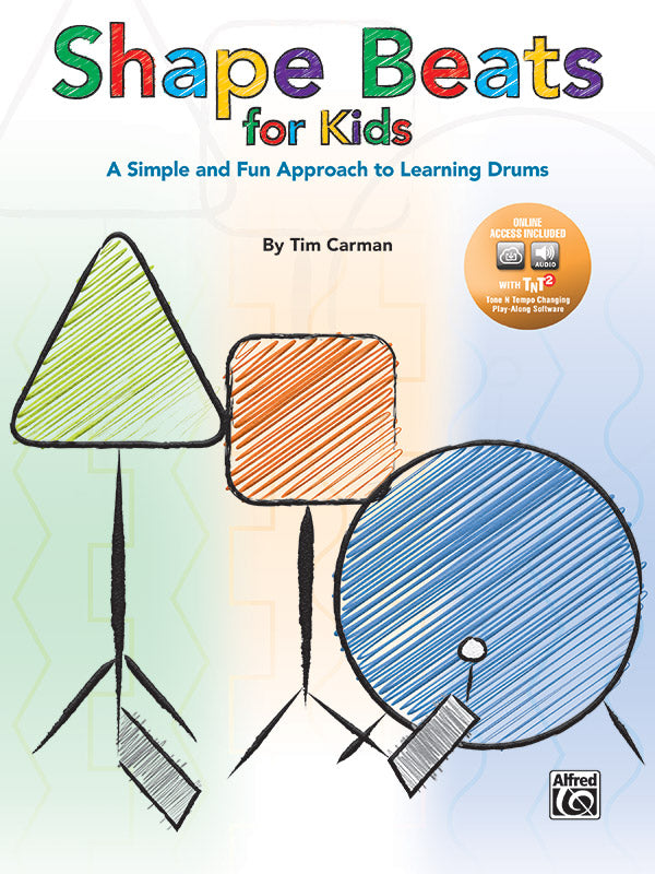 Shape Beats for Kids: A Simple and Fun Approach to Learning Drums Sheet Music Preview