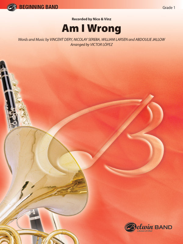 Am I Wrong: Score Sheet Music Preview