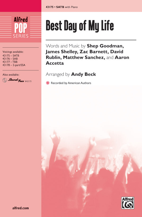Best Day of My Life Sheet Music Preview