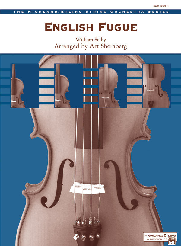English Fugue: String Bass Sheet Music Preview