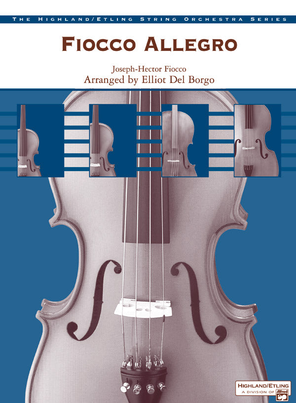 Fiocco Allegro: 3rd Violin (Viola [TC]) Sheet Music Preview