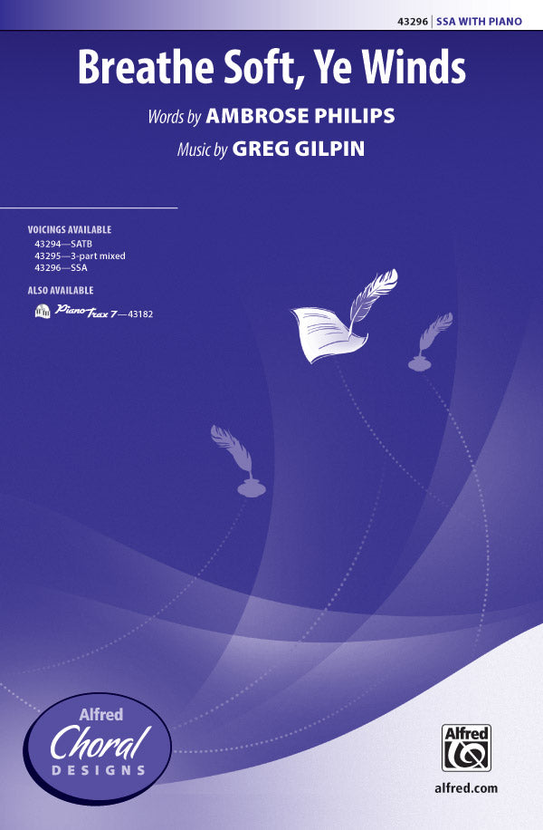 Breathe Soft, Ye Winds Sheet Music Preview