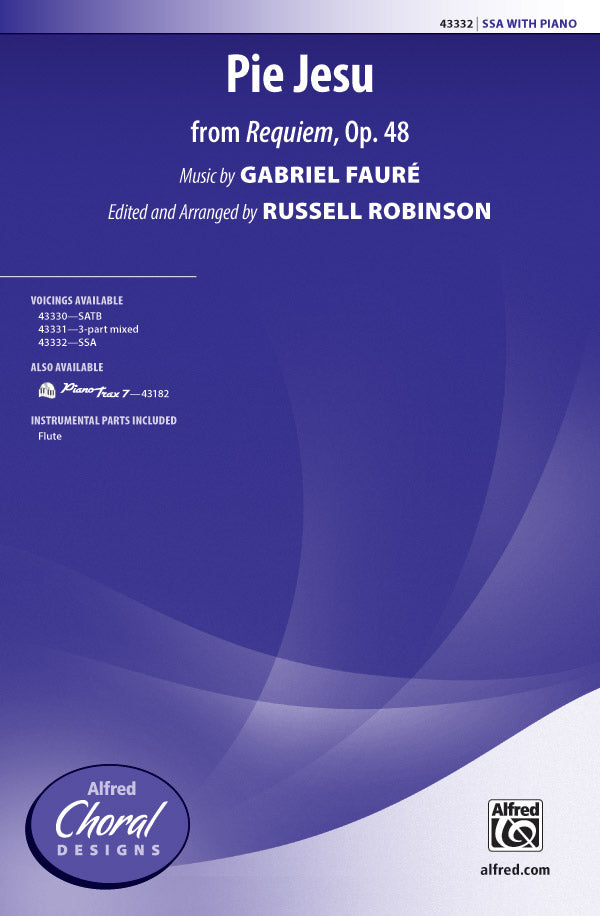 Pie Jesu (from Requiem, Op. 48) Sheet Music Preview