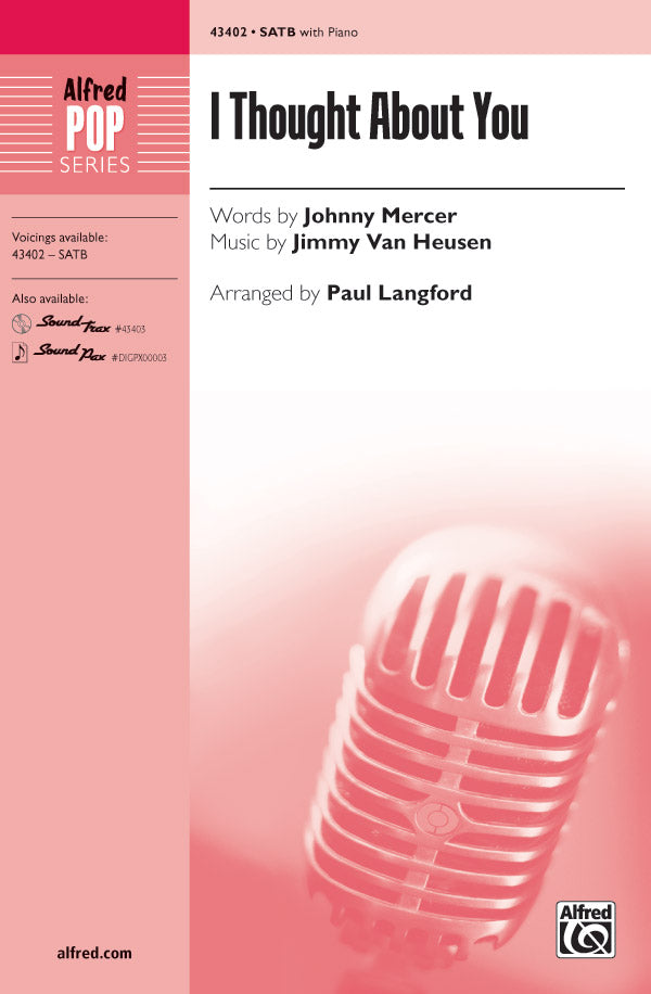 I Thought About You Sheet Music Preview