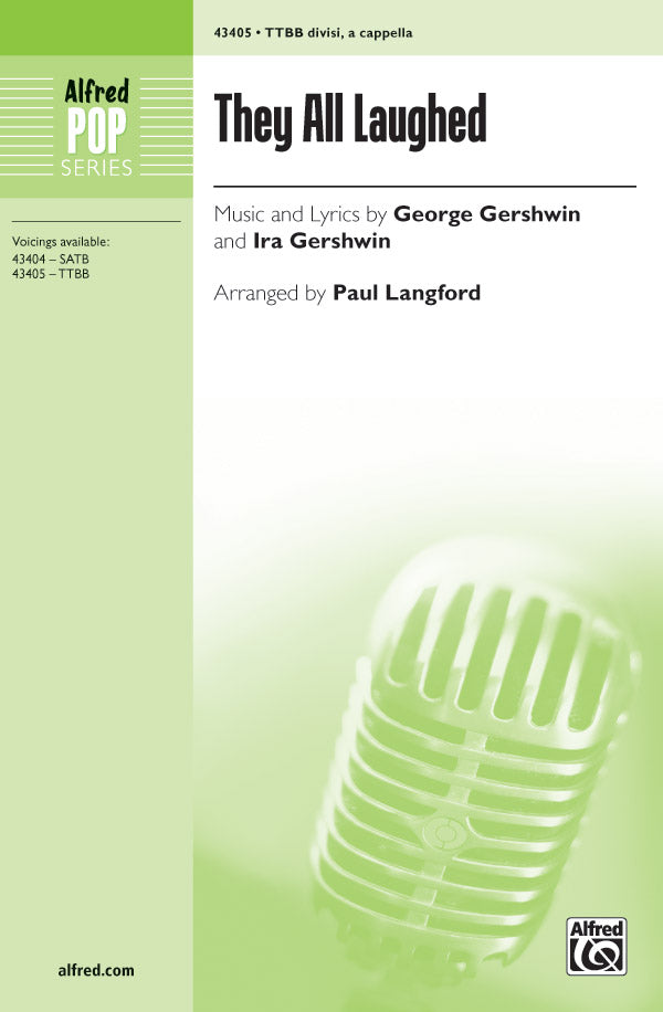 They All Laughed Sheet Music Preview
