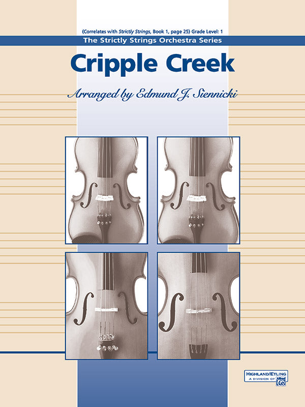 Cripple Creek: 1st Violin Sheet Music Preview
