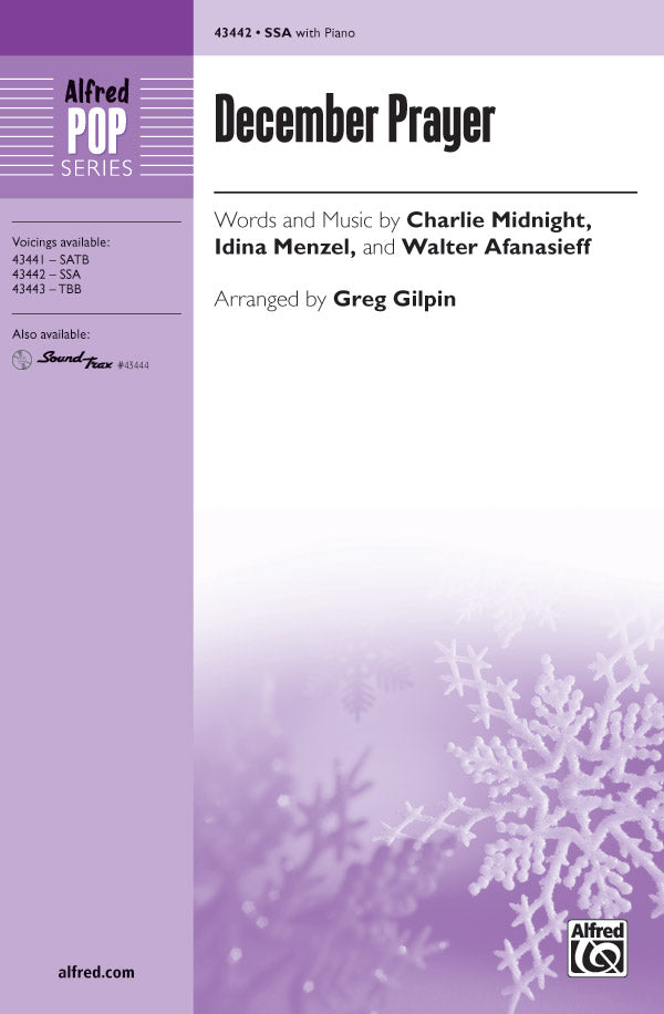 December Prayer Sheet Music Preview
