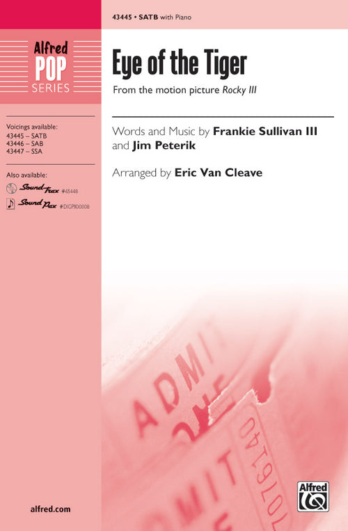 Eye of the Tiger Sheet Music Preview