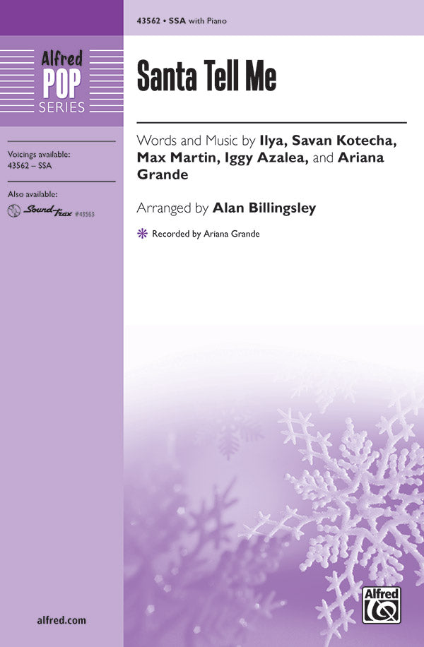 Santa Tell Me Sheet Music Preview