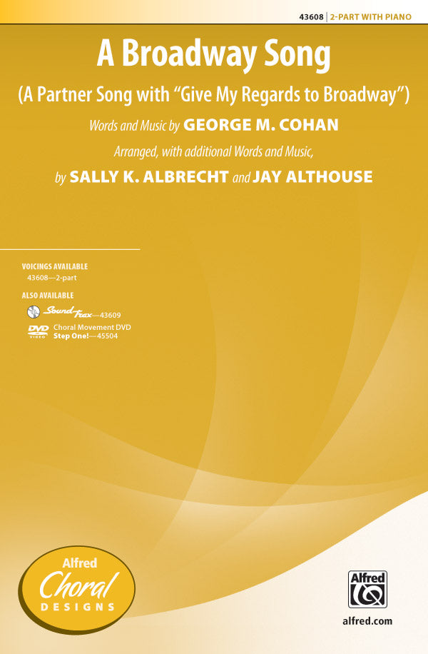 A Broadway Song Sheet Music Preview
