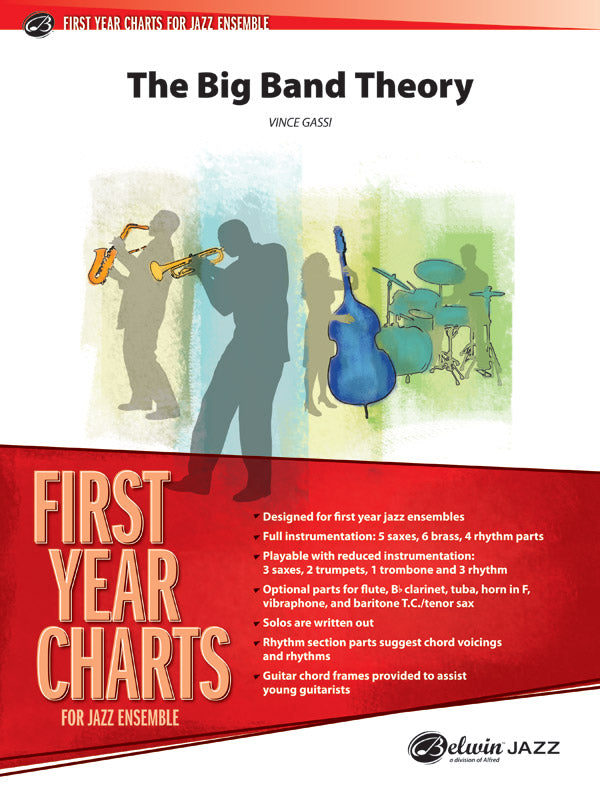 The Big Band Theory: E-flat Alto Saxophone Sheet Music Preview