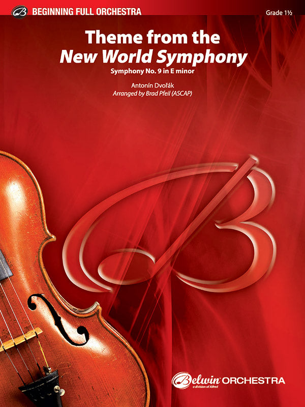 New World Symphony, Theme from the: 1st Violin Sheet Music Preview