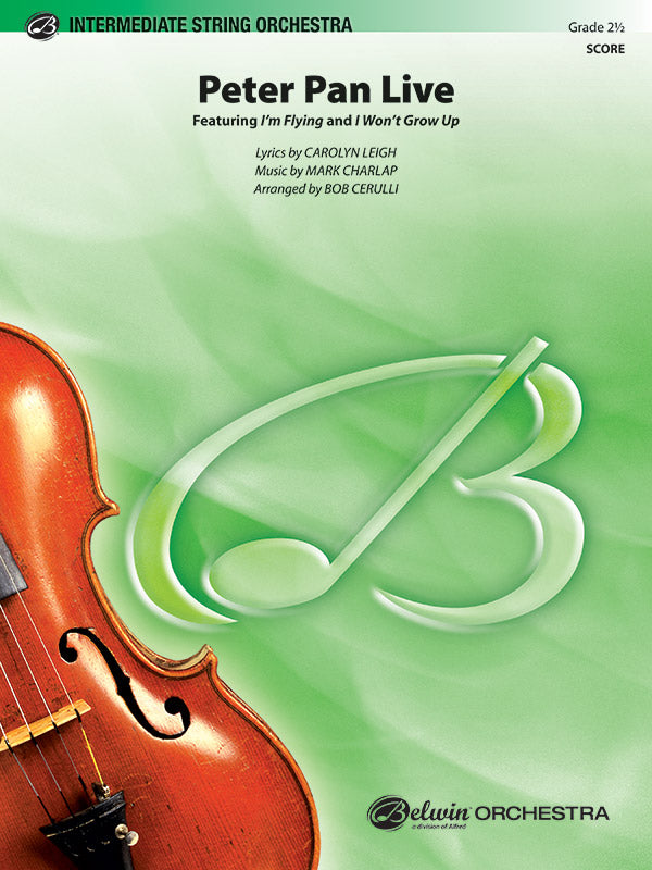 Peter Pan Live: Score Sheet Music Preview